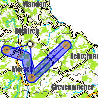 3: Verschiebung eines Stützpunkts mit der Maus 3: Verschiebung eines Stützpunkts mit der Maus